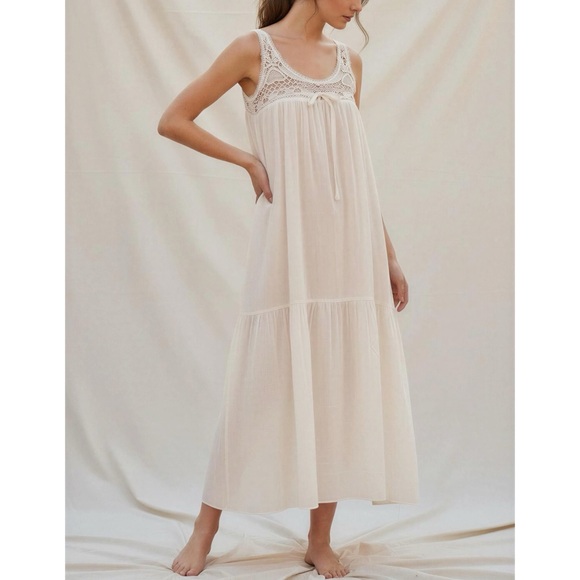 Ulla Johnson Dresses & Skirts - ULLA JOHNSON Rowena Coverup Dress, Ivory, P/XS